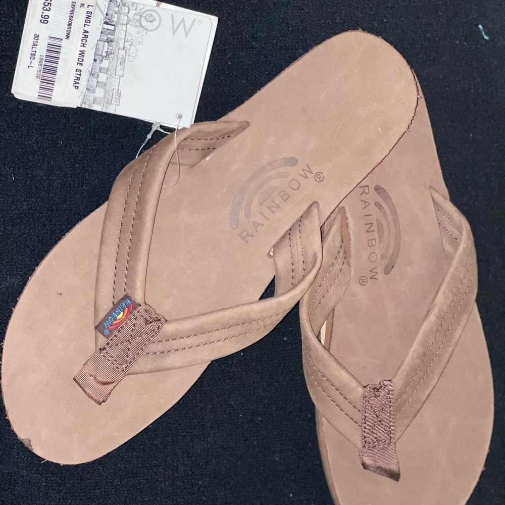 Rainbow sandals size 8.5-9.5 Women